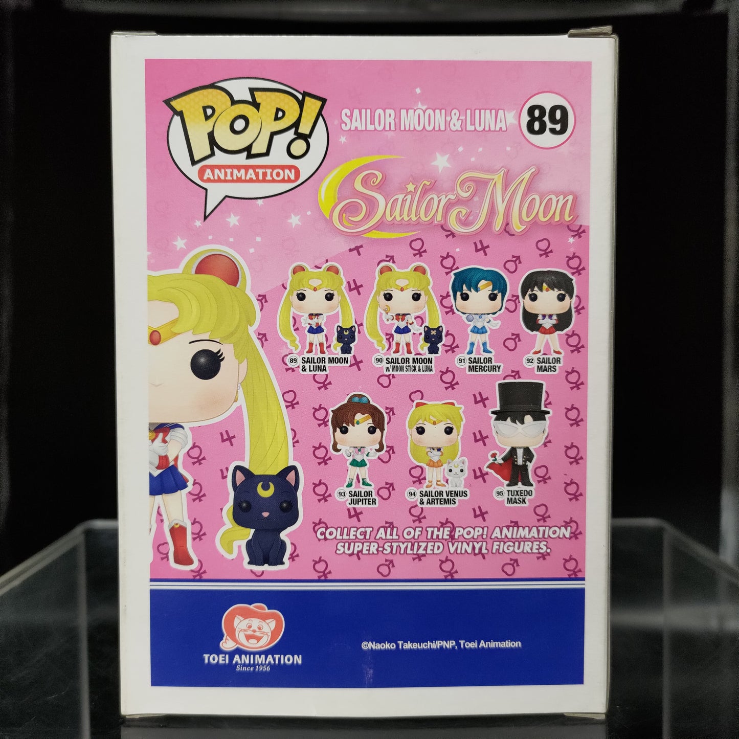 FUNKO POP! Vinyl Animation RARE Sailor Moon #89 Sailor Moon (w/ Luna) [VAULTED]