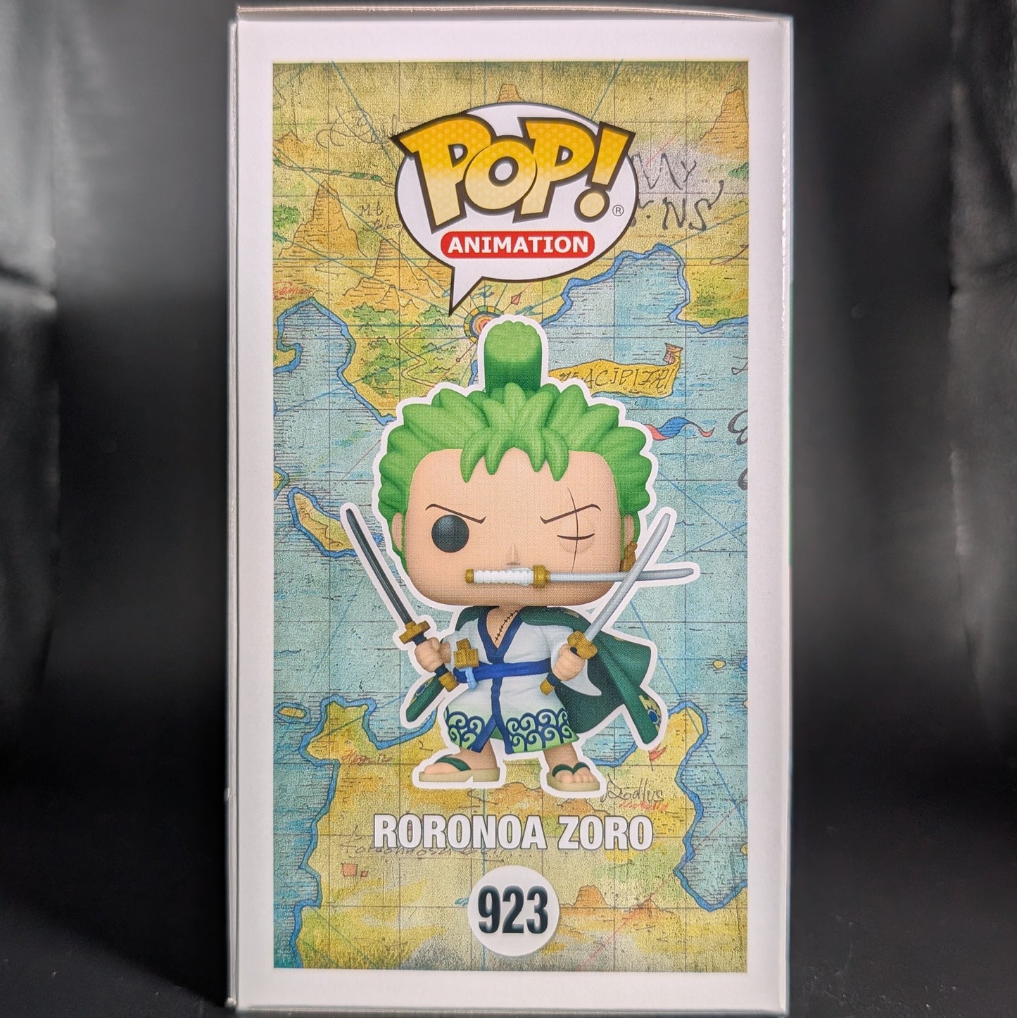 FUNKO POP! Vinyl Animation RARE One Piece #923 Roronoa Zoro (Swords) [VAULTED]