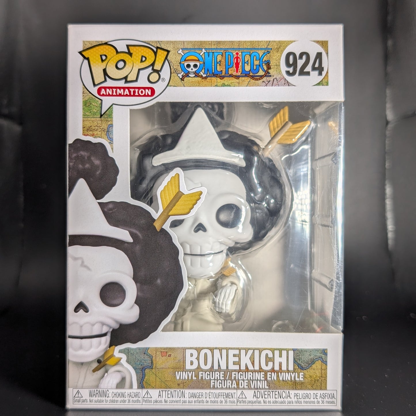 FUNKO POP! Vinyl Animation RARE One Piece #924 Bonekichi [VAULTED]