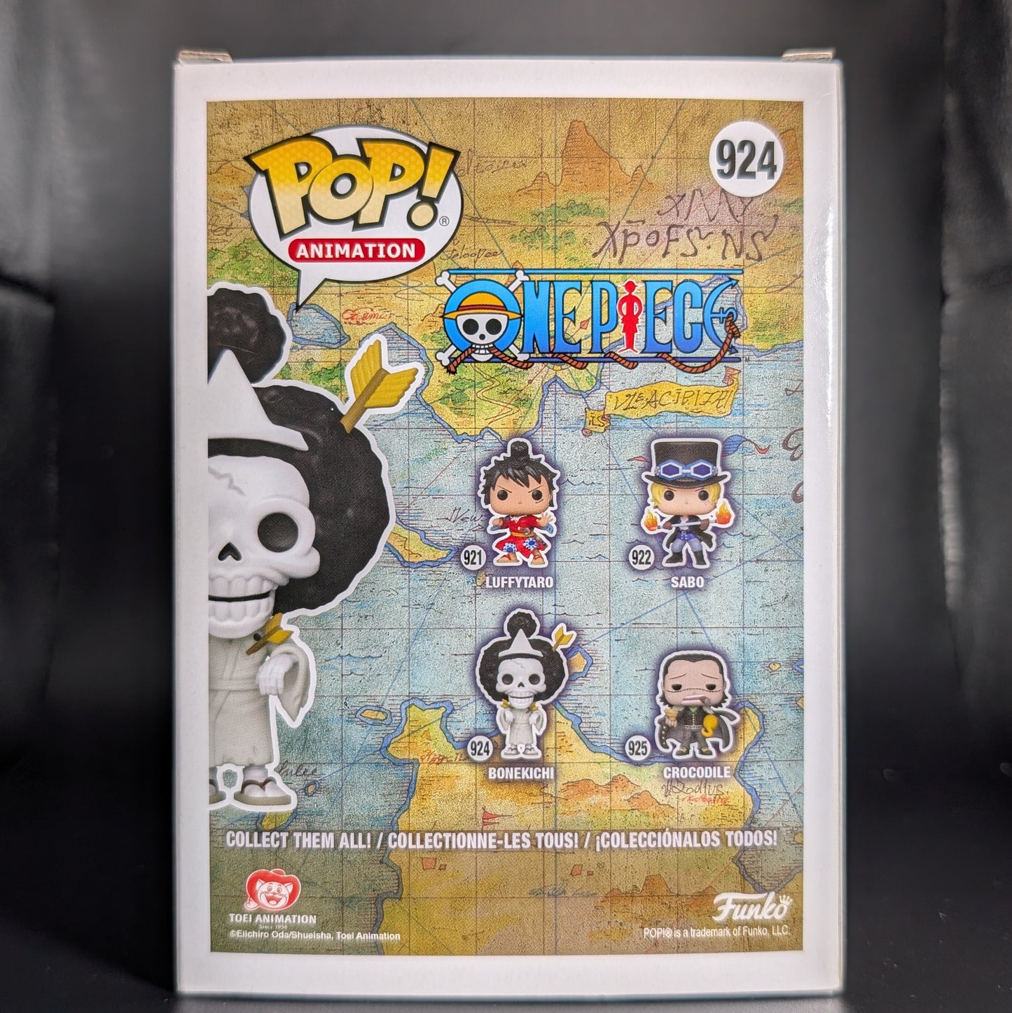 FUNKO POP! Vinyl Animation RARE One Piece #924 Bonekichi [VAULTED]