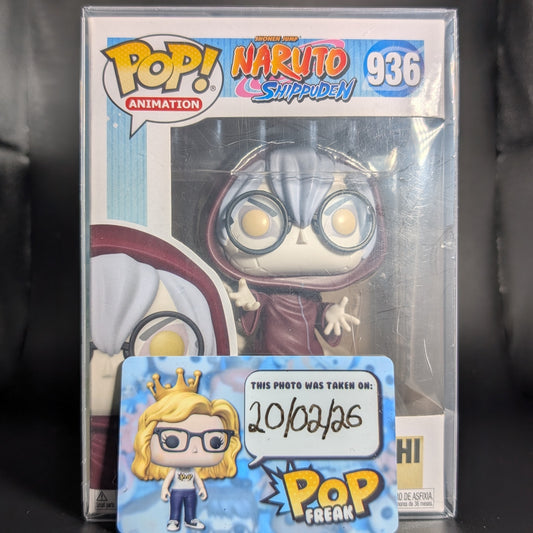 FUNKO POP! Vinyl Animation RARE Naruto Shippuden #936 Kabuto Yakushi [VAULTED]