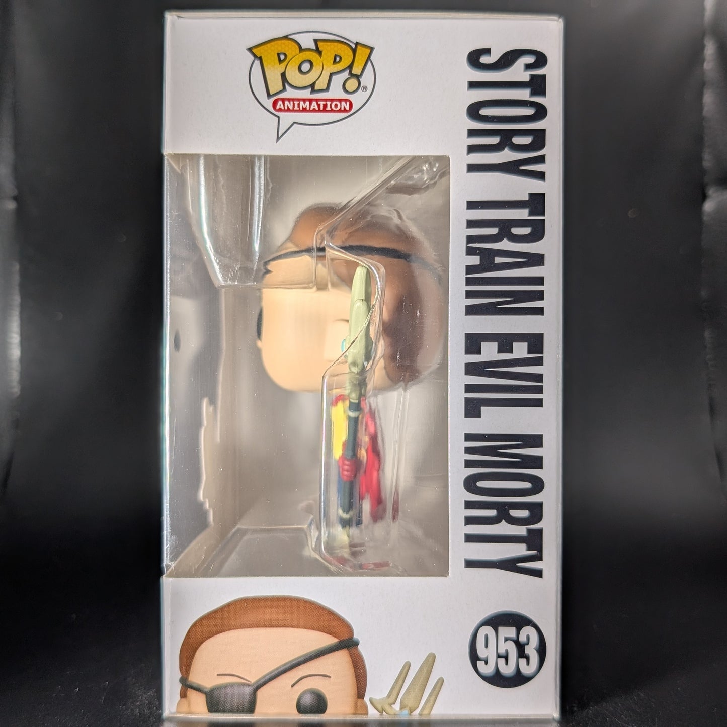 FUNKO POP! Vinyl Animation RARE Rick and Morty #953 Evil Morty (Scepter) [VAULTED]