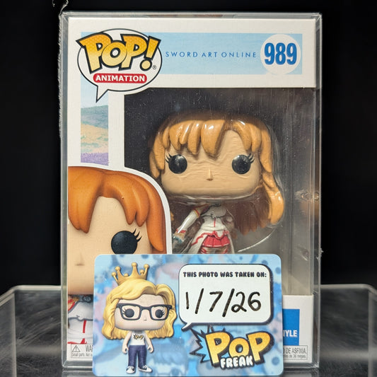 FUNKO POP! Vinyl Animation RARE Sword Art Online #989 Asuna Yuuki (2021) [VAULTED]