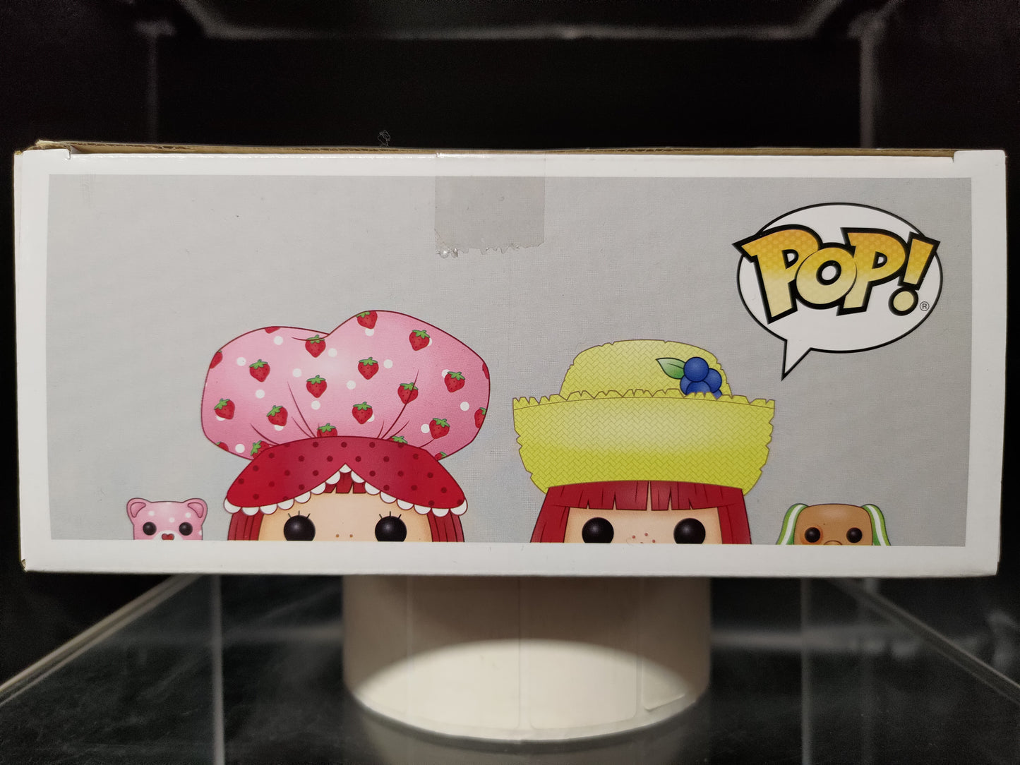 FUNKO POP! Vinyl RARE Strawberry Shortcake - Strawberry Shortcake & Huckleberry Pie (w/ Custard & Pupcake) (Scented) [NYCC] [VAULTED]