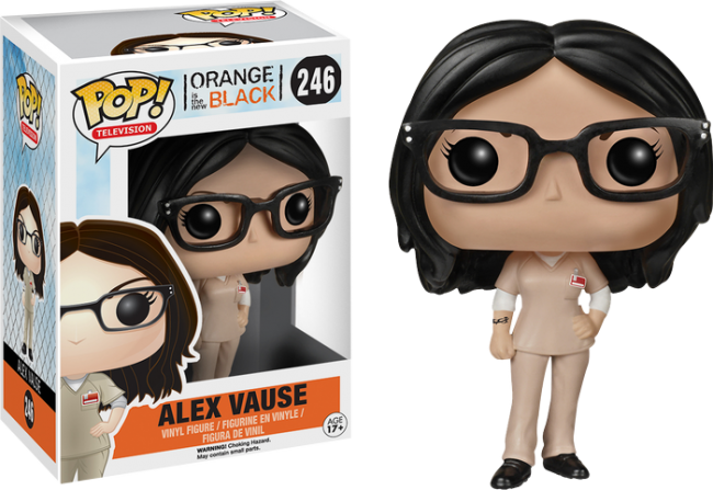 FUNKO POP! Vinyl Television RARE Orange Is The New Black #246 Alex Vause [VAULTED]