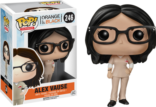 FUNKO POP! Vinyl Television RARE Orange Is The New Black #246 Alex Vause [VAULTED]