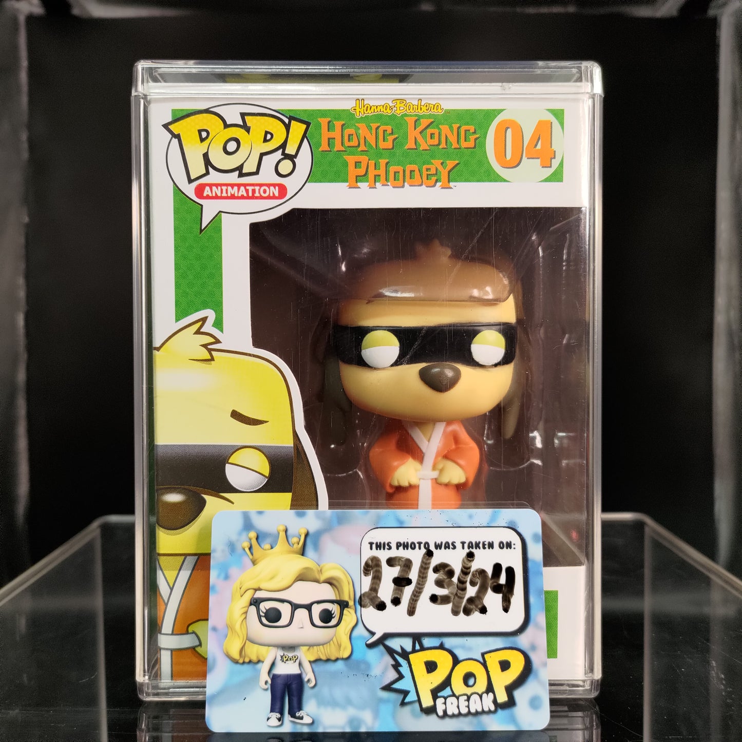 FUNKO POP! Vinyl Animation RARE Hanna Barbera #04 "Hong Kong Phooey" [VAULTED]