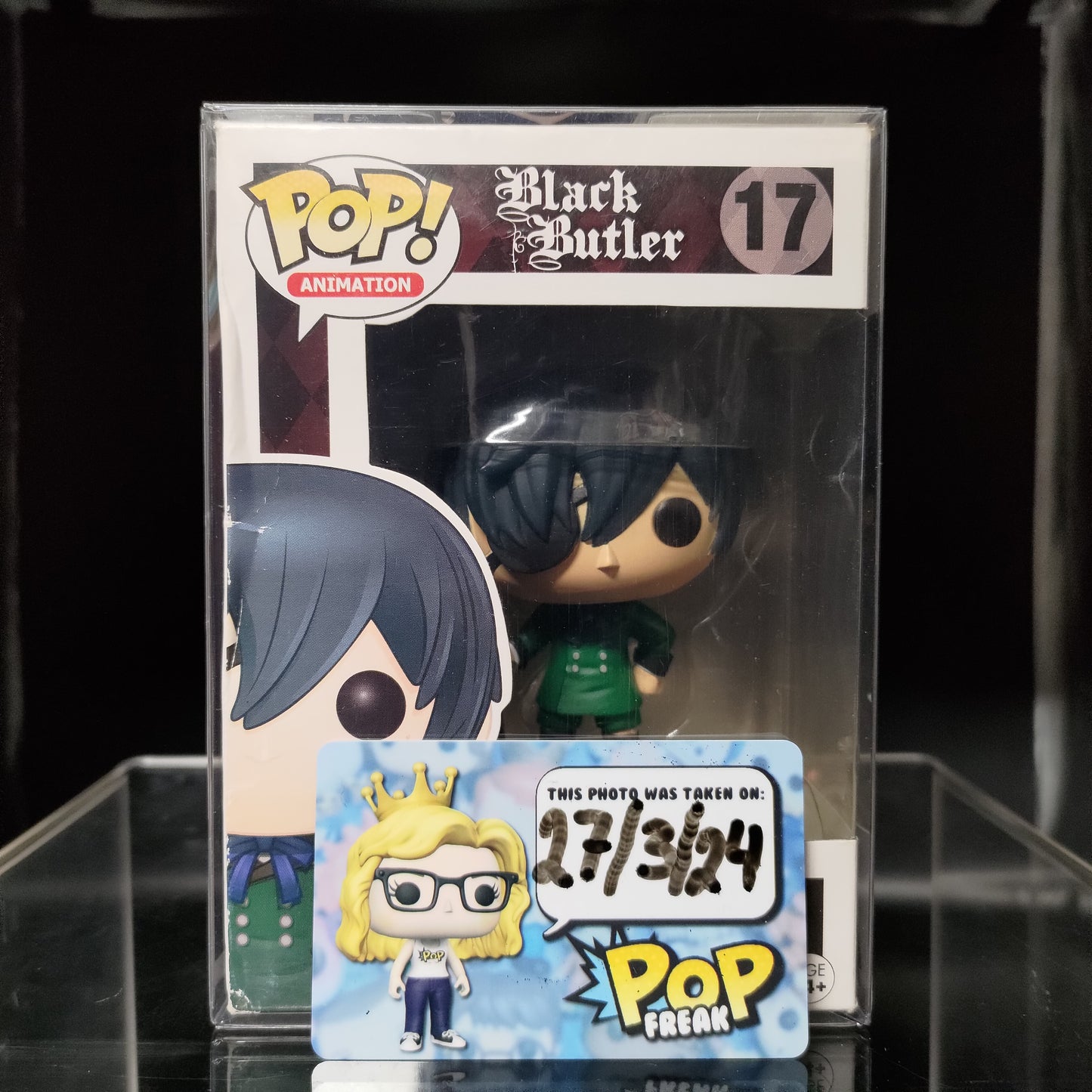 FUNKO POP! Vinyl Animation RARE Black Butler #17 Ciel [VAULTED]