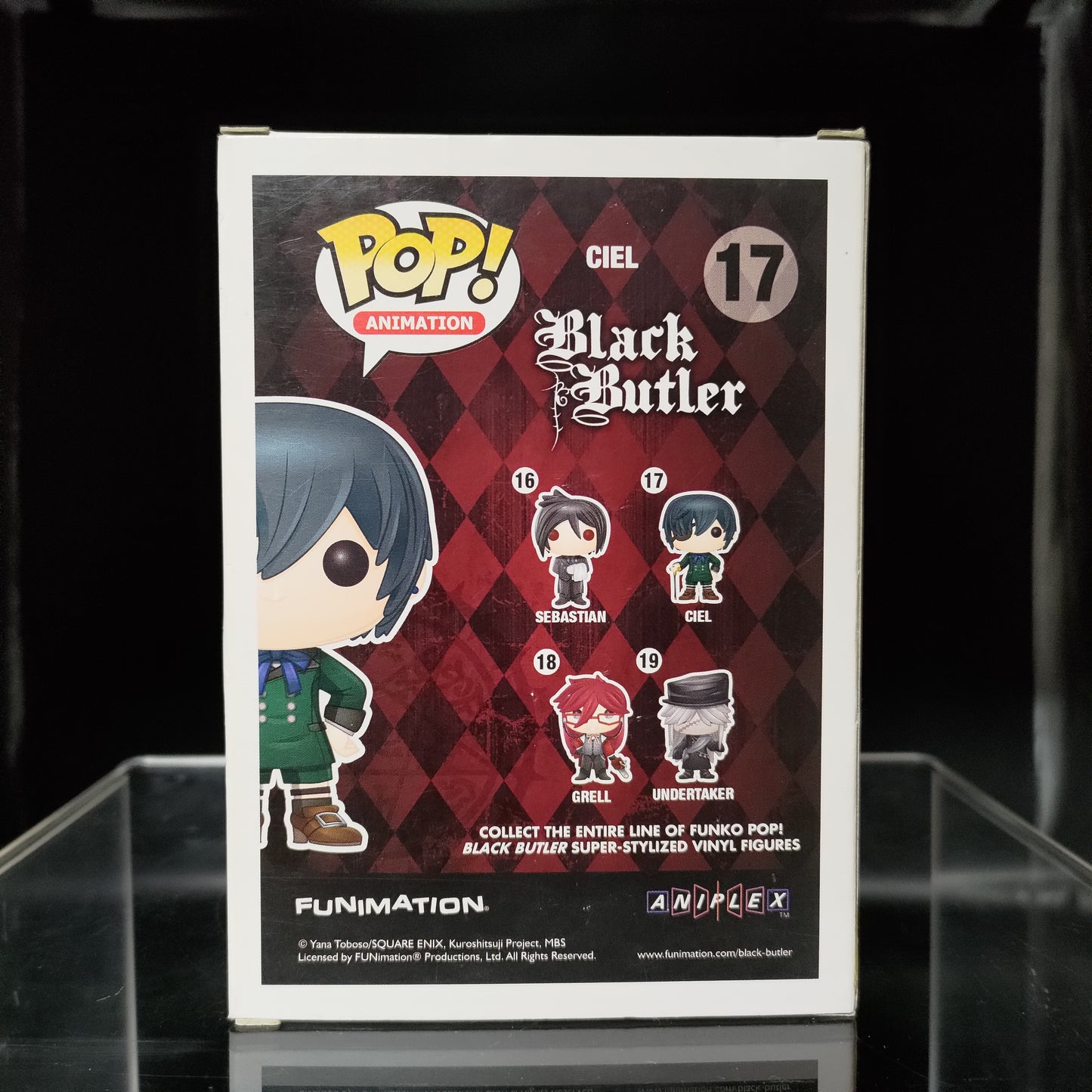 FUNKO POP! Vinyl Animation RARE Black Butler #17 Ciel [VAULTED]