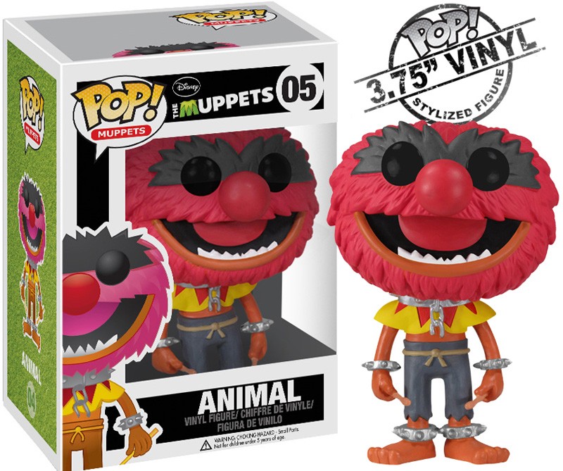 FUNKO POP! Vinyl Muppets RARE The Muppets #05 Animal [VAULTED]