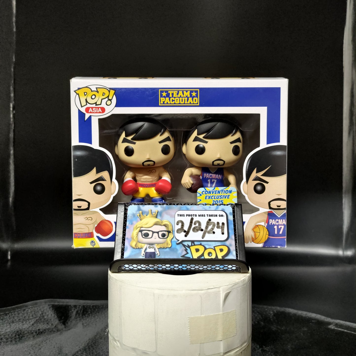 FUNKO POP! Vinyl Asia RARE Manny Pacquiao (Boxer & Coach/Player) [ToyCon | MINDstyle] [VAULTED]