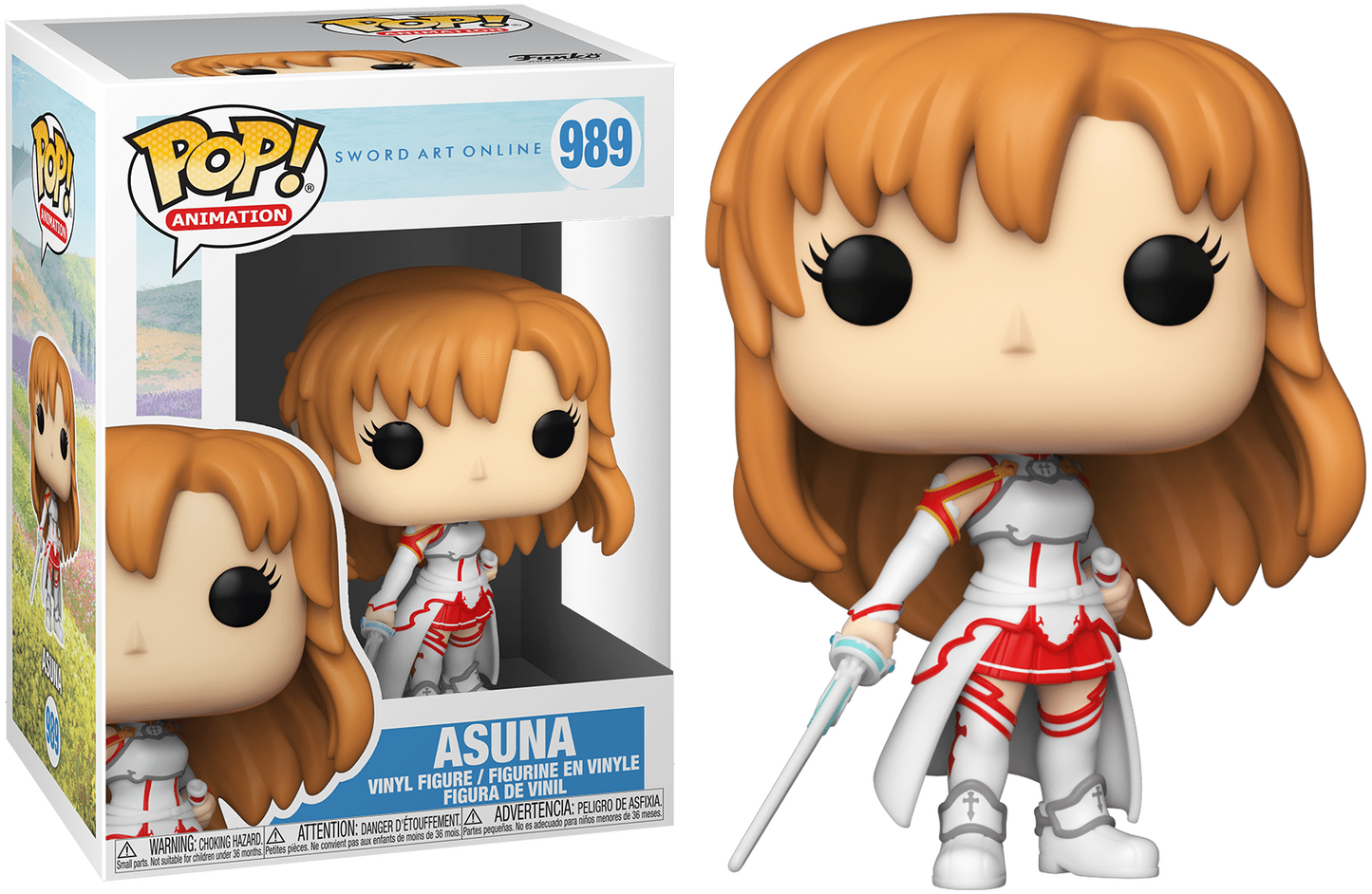 FUNKO POP! Vinyl Animation RARE Sword Art Online #989 Asuna Yuuki (2021) [VAULTED]