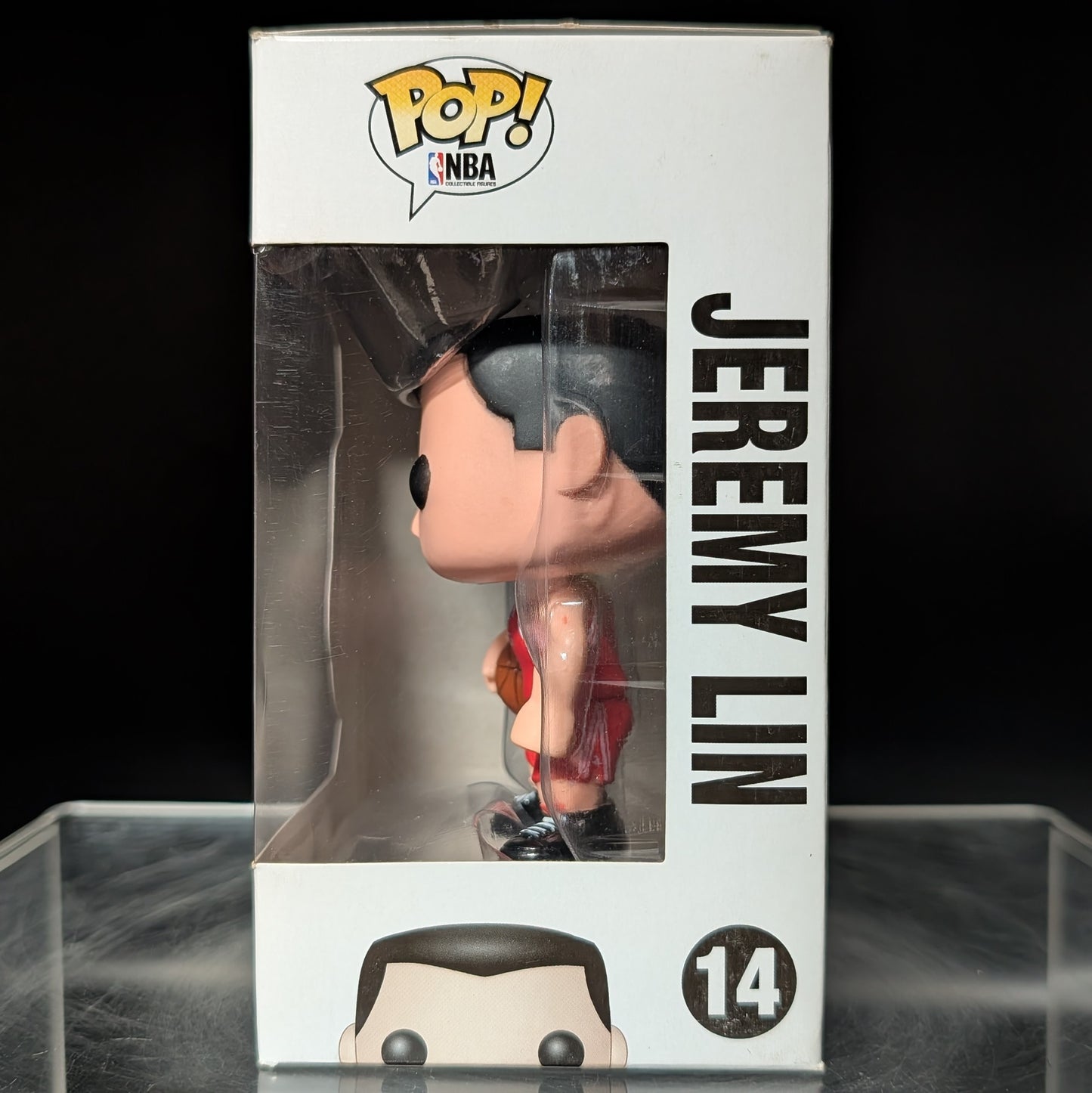 FUNKO POP! Vinyl Sports RARE NBA #14 Jeremy Lin Houston Rockets [VAULTED]