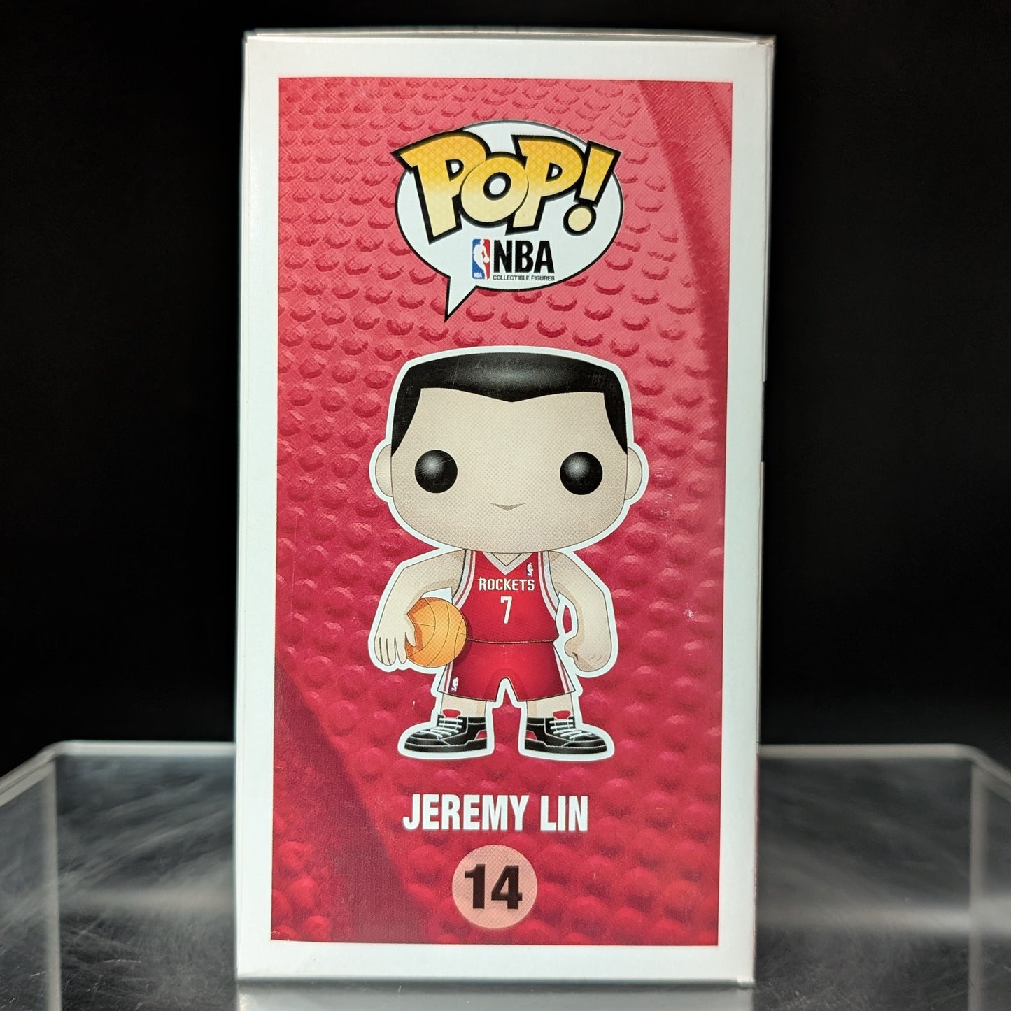 FUNKO POP! Vinyl Sports RARE NBA #14 Jeremy Lin Houston Rockets [VAULTED]
