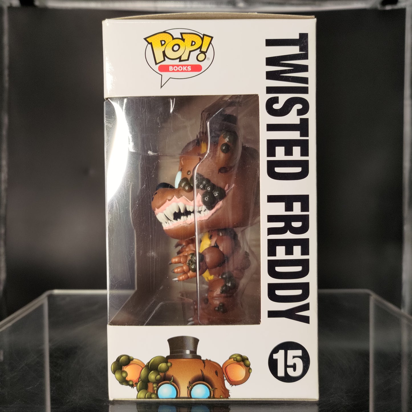 FUNKO POP! Vinyl Books RARE FNAF: The Twisted Ones #15 Twisted Freddy [VAULTED]