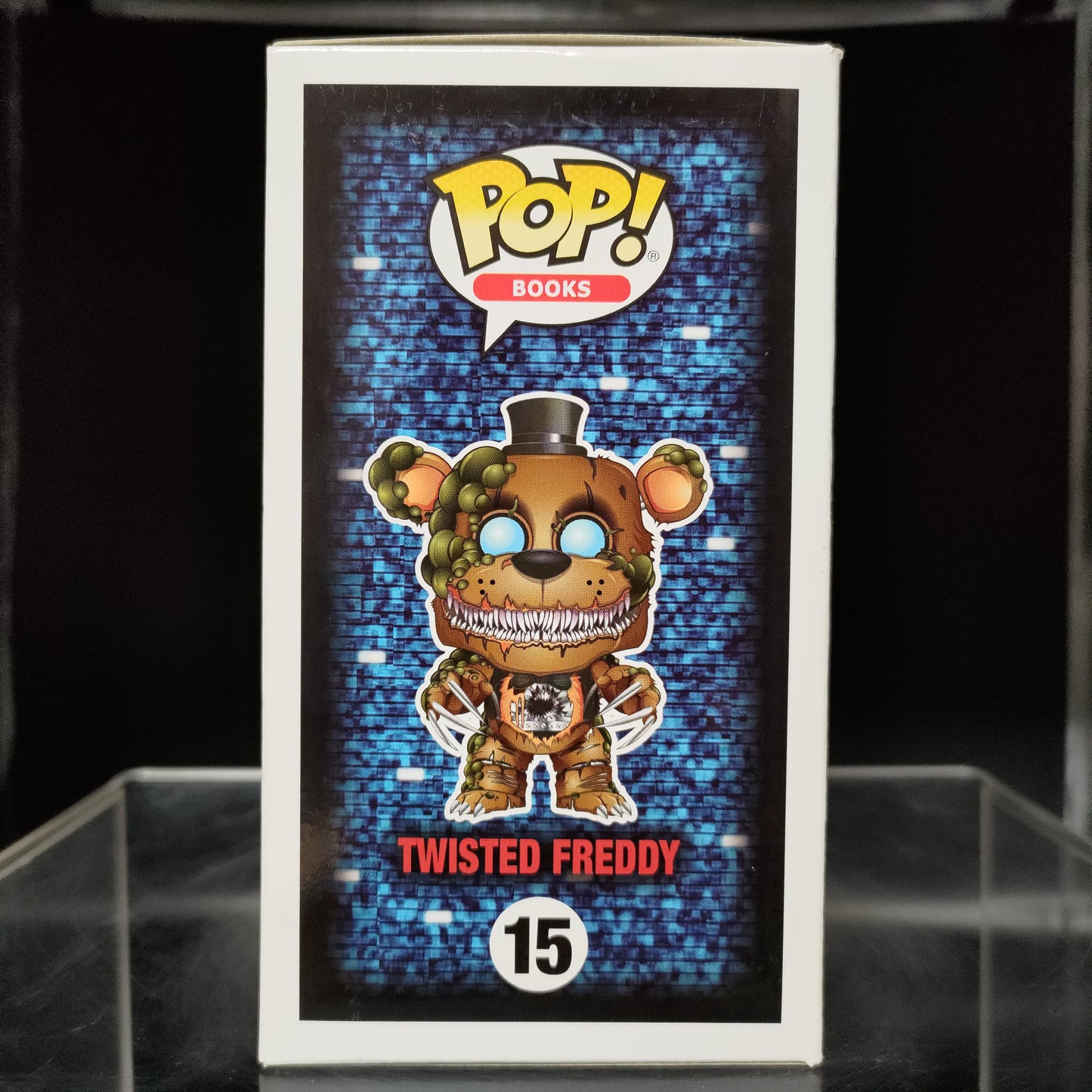 FUNKO POP! Vinyl Books RARE FNAF: The Twisted Ones #15 Twisted Freddy [VAULTED]