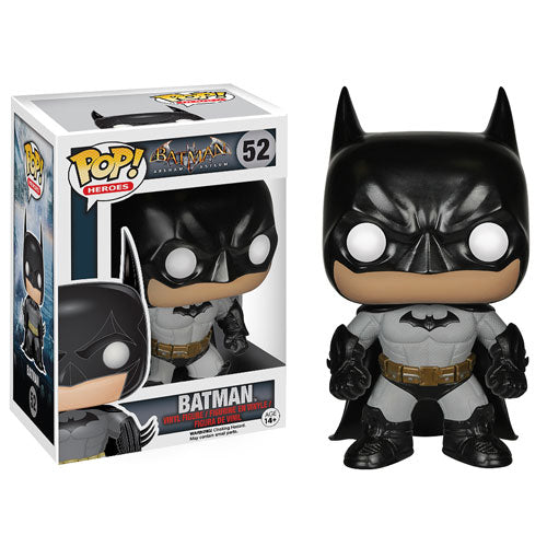 FUNKO POP! Vinyl Heroes RARE Batman Arkham Asylym #52 Batman (Arkham Asylum) [VAULTED]