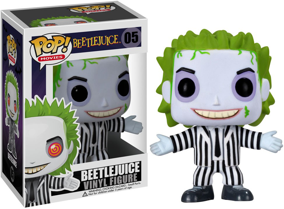 FUNKO POP! Vinyl Movies RARE Beetlejuice #05 Beetlejuice [VAULTED]