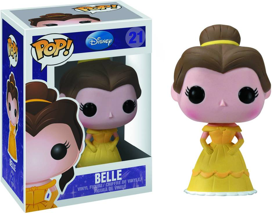 FUNKO POP! Vinyl Disney RARE Beauty And The Beast #21 Belle ("Disney" Logo) [VAULTED]