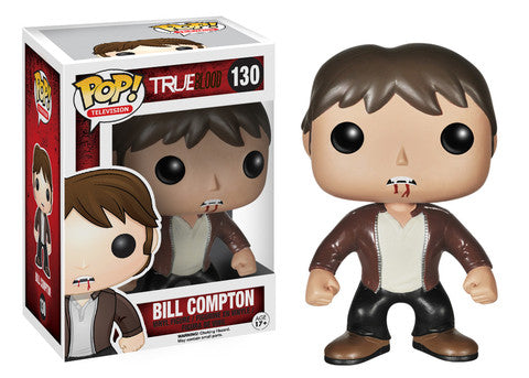 FUNKO POP! Vinyl Television RARE True Blood #130 Bill Compton [VAULTED]