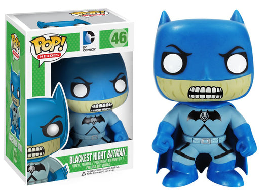 FUNKO POP! Vinyl Heroes RARE DC Comics #46 Blackest Night Batman [Hot Topic (Stickerless)] [VAULTED]