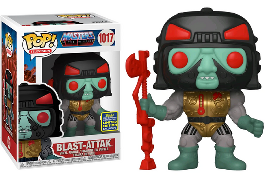 FUNKO POP! Vinyl Television RARE Masters of the Universe #1017 Blast-Attak [Summer Convention] [VAULTED]