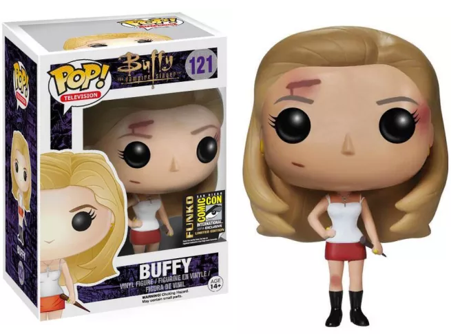 FUNKO POP! Vinyl Television RARE Buffy The Vampire Slayer #121 Buffy (Injured) [Hot Topic (Stickerless)] [VAULTED]