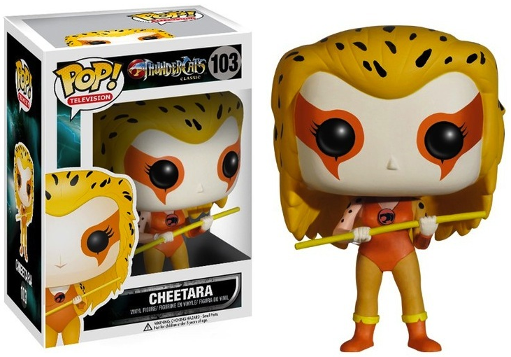 FUNKO POP! Vinyl Television RARE Thundercats #103 Cheetara [VAULTED]