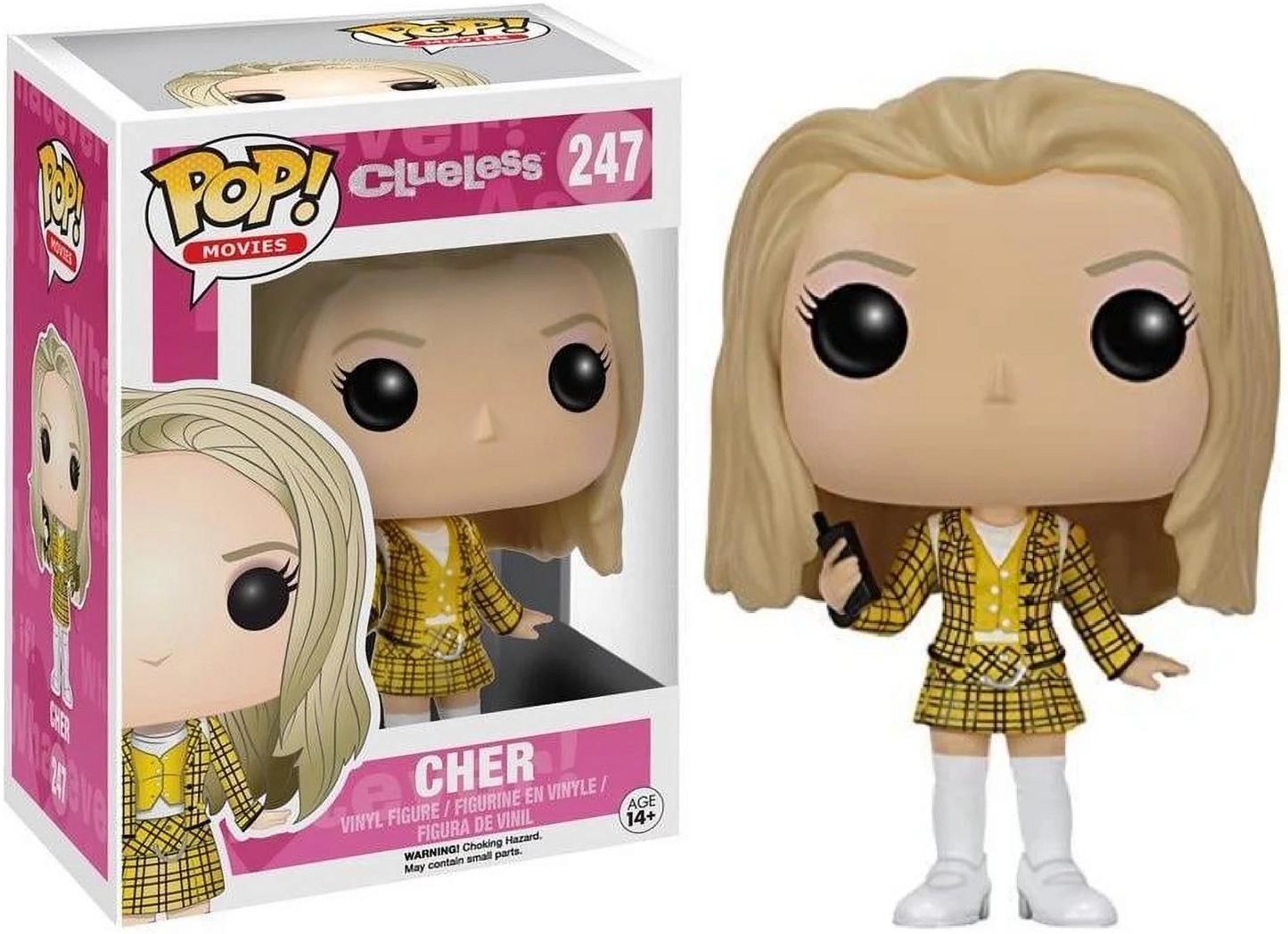 FUNKO POP! Vinyl Movies RARE Clueless #247 Cher (Clueless) [VAULTED]