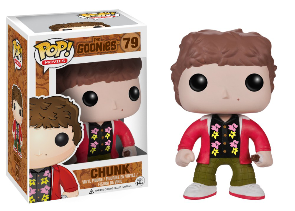 FUNKO POP! Vinyl Movies RARE The Goonies #79 Chunk [VAULTED]