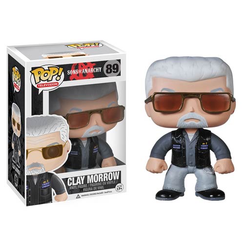 FUNKO POP! Vinyl Television RARE Sons of Anarchy #89 Clay Morrow [VAULTED]