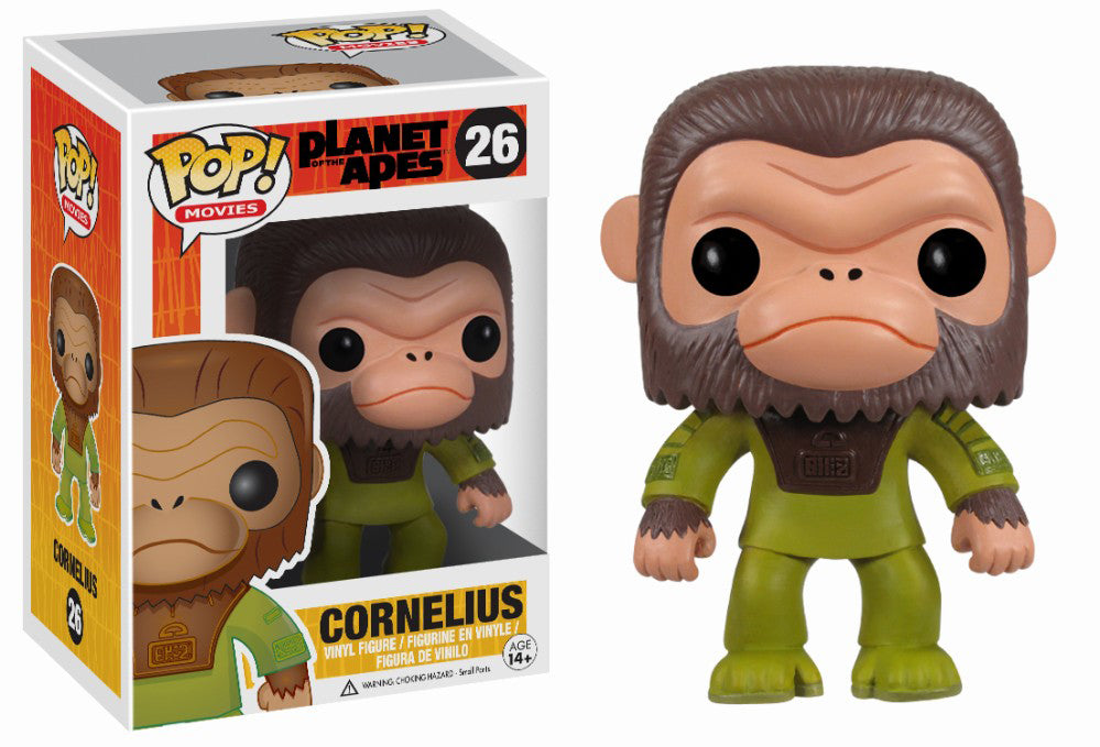 FUNKO POP! Vinyl Movies RARE Planet of the Apes #26 Cornelius [VAULTED]