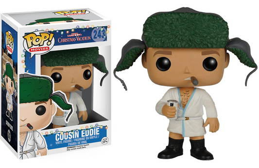 FUNKO POP! Vinyl Movies RARE National Lampoon's Christmas Vacation #243 Cousin Eddie [VAULTED]