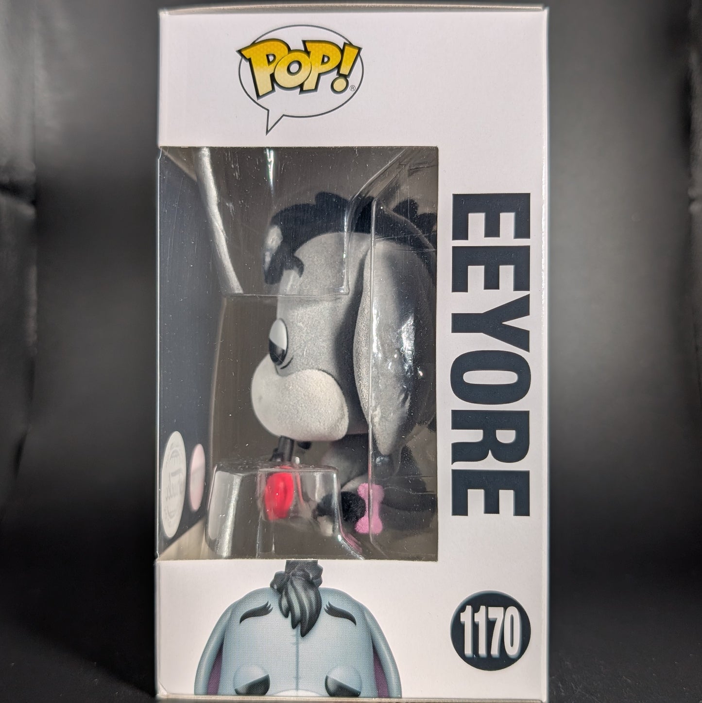 FUNKO POP! Vinyl Disney RARE #1170 Eeyore (Flocked) [Funko Special Edition] [VAULTED]