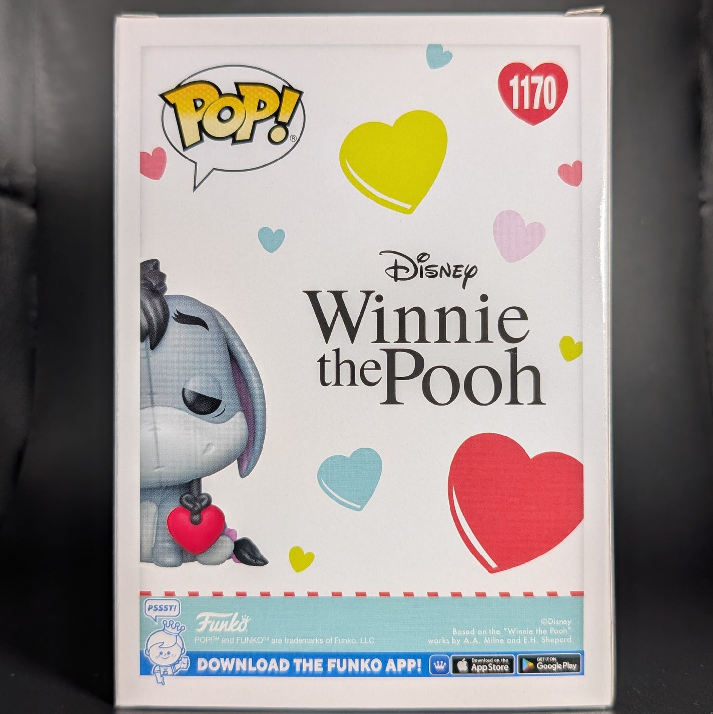 FUNKO POP! Vinyl Disney RARE #1170 Eeyore (Flocked) [Funko Special Edition] [VAULTED]