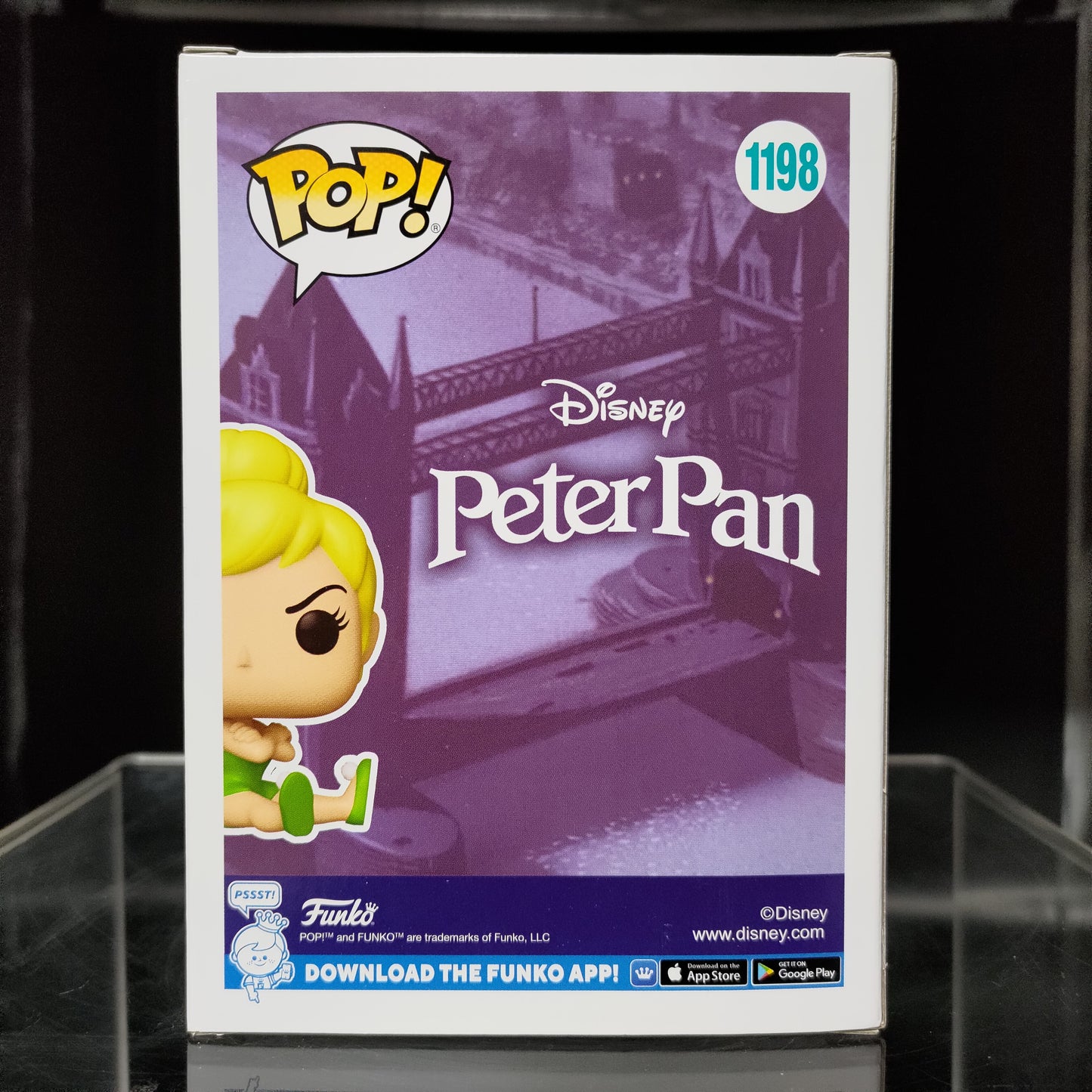 FUNKO POP! Vinyl Disney RARE #1198 Tinker Bell (Red Face) [Funko Special Edition | Chase] [VAULTED]