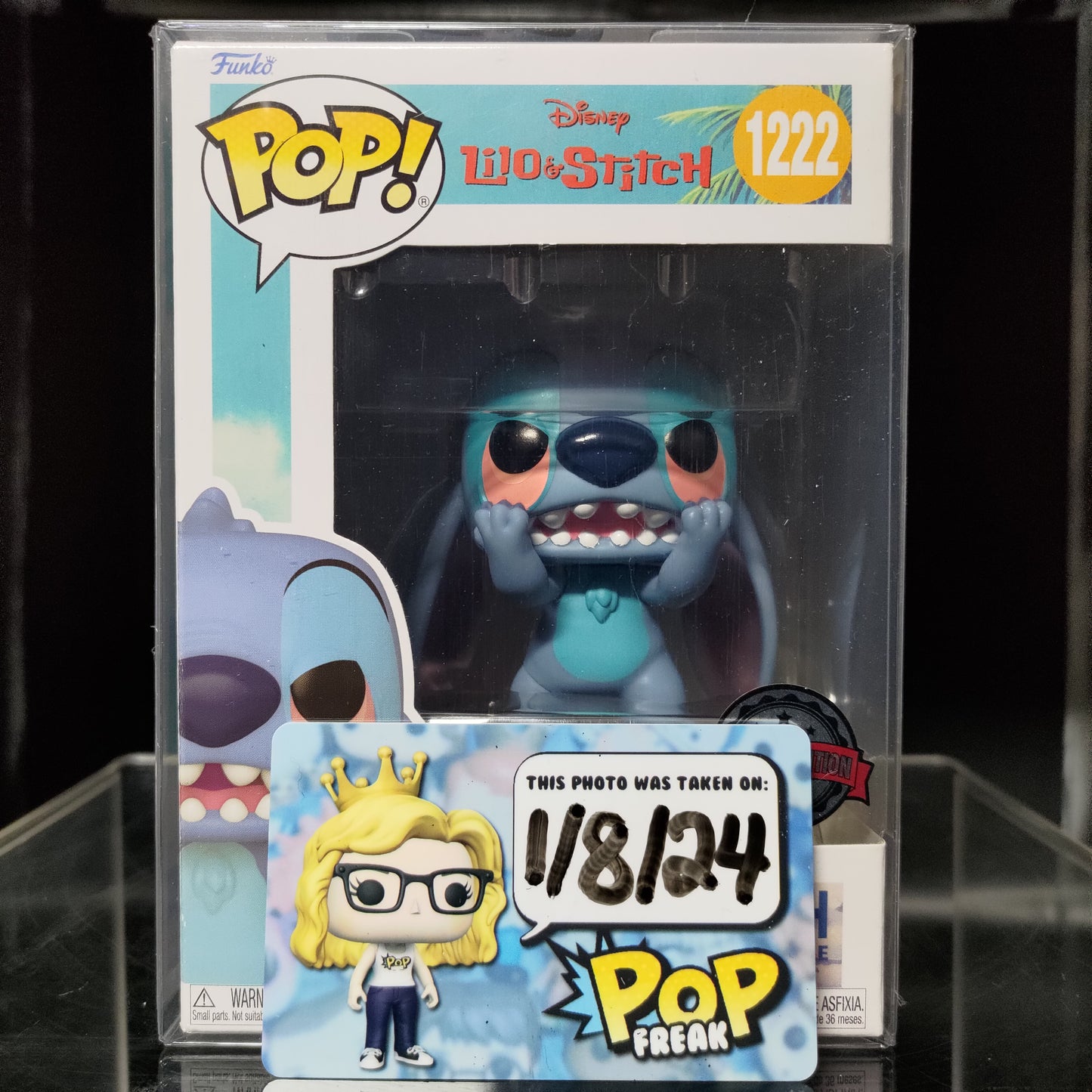 FUNKO POP! Vinyl Disney RARE Lilo & Stitch #1222 Annoyed Stitch [Funko Special Edition] [VAULTED]