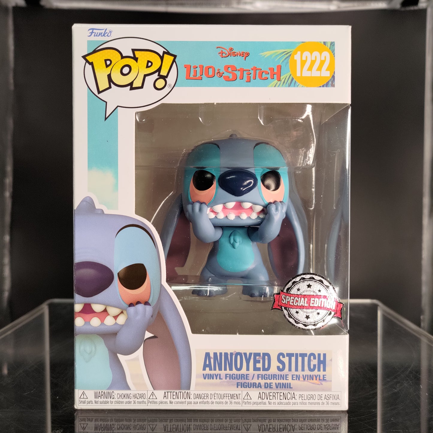 FUNKO POP! Vinyl Disney RARE Lilo & Stitch #1222 Annoyed Stitch [Funko Special Edition] [VAULTED]