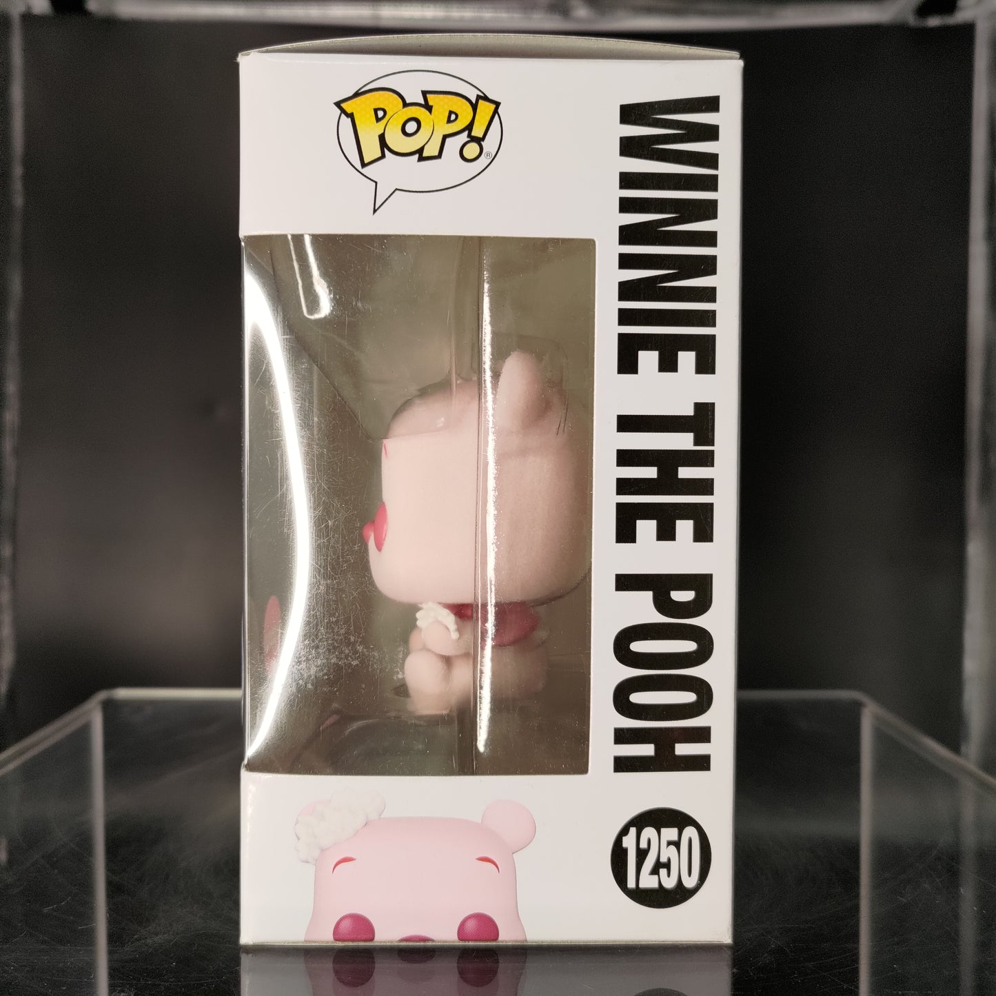 FUNKO POP! Vinyl Disney RARE Winnie The Pooh #1250 Winnie The Pooh (Flocked) (Cherry Blossom) [Funko Special Edition] [VAULTED]