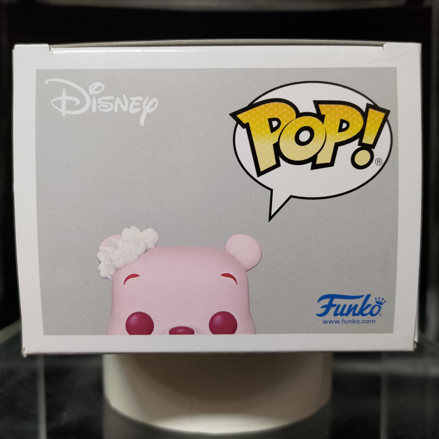 FUNKO POP! Vinyl Disney RARE Winnie The Pooh #1250 Winnie The Pooh (Flocked) (Cherry Blossom) [Funko Special Edition] [VAULTED]