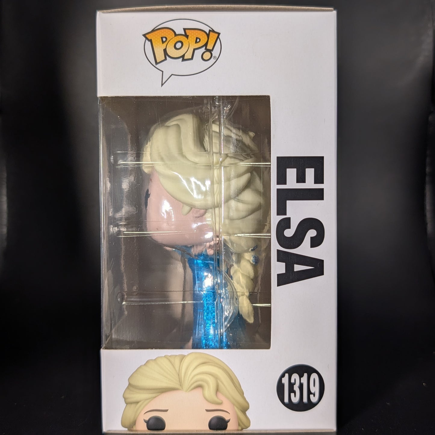 FUNKO POP! Vinyl Disney RARE #1319 Elsa (Glitter) [Funko Special Edition - Blue | Funko Diamond Collection] [VAULTED]