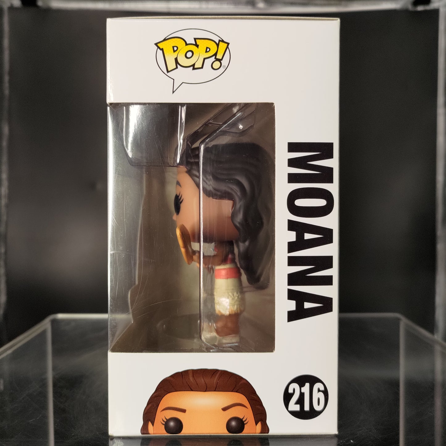 FUNKO POP! Vinyl Disney RARE Moana #216 Moana (Oar) [Target (Stickerless)] [VAULTED]