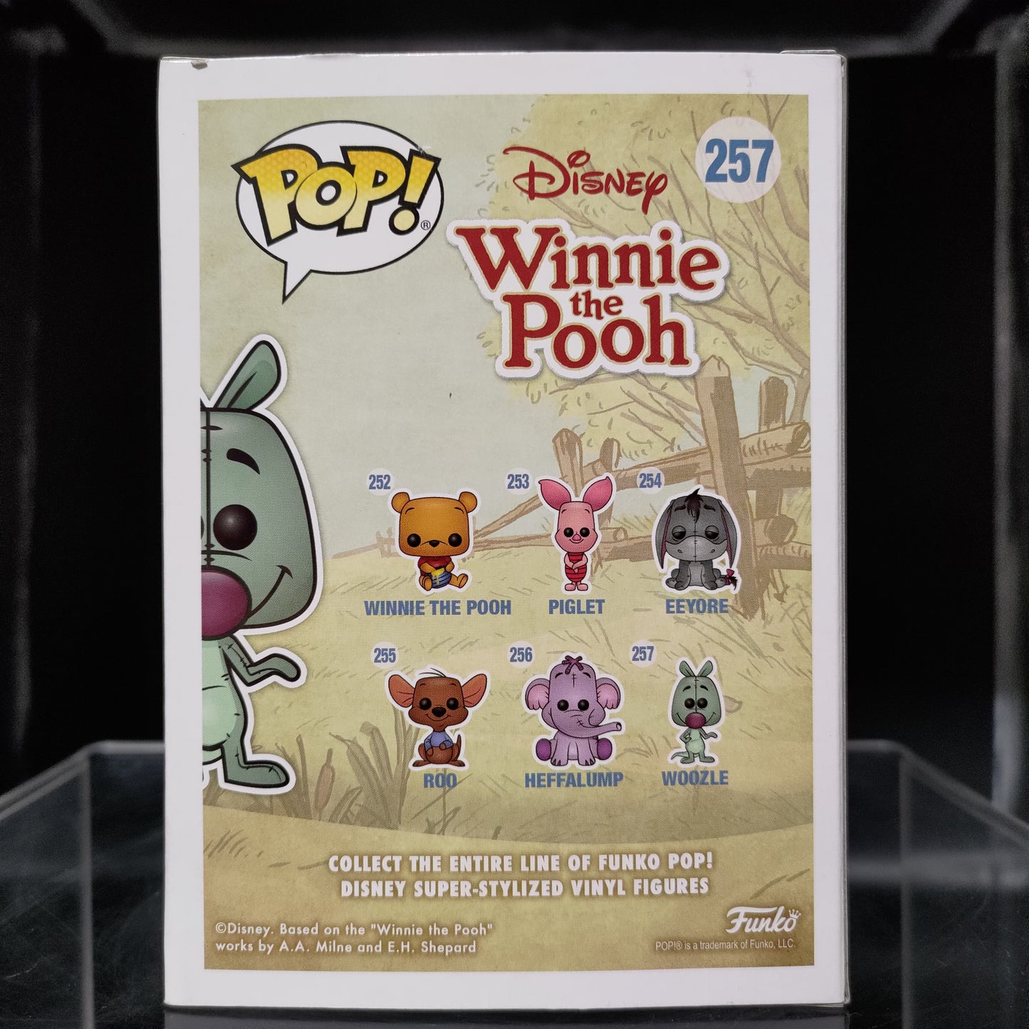 FUNKO POP! Vinyl Disney RARE Winnie The Pooh #257 Woozle [VAULTED]