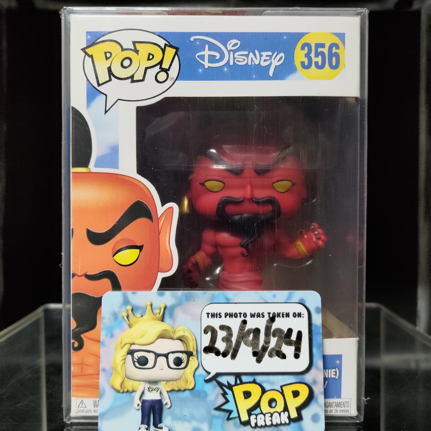 FUNKO POP! Vinyl Disney RARE #356 Red Jafar (as Genie) [VAULTED]