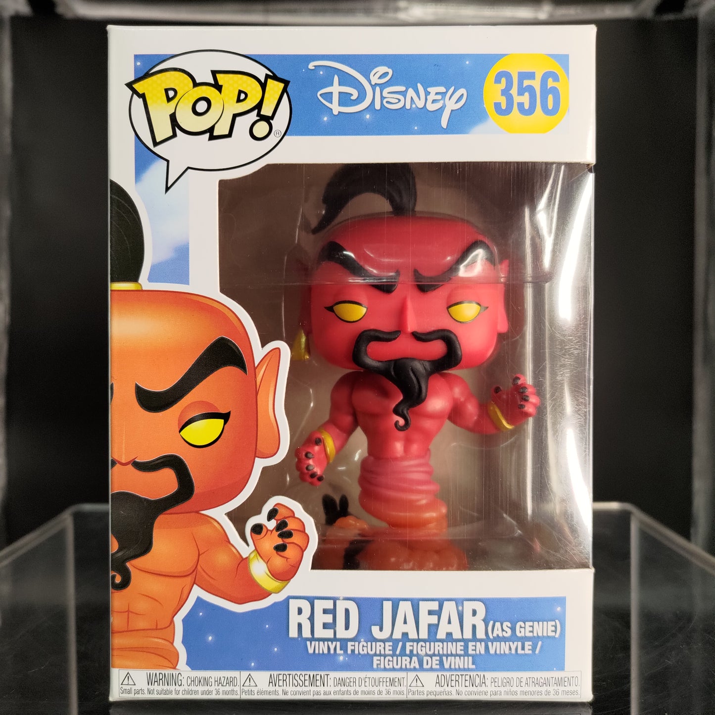 FUNKO POP! Vinyl Disney RARE #356 Red Jafar (as Genie) [VAULTED]