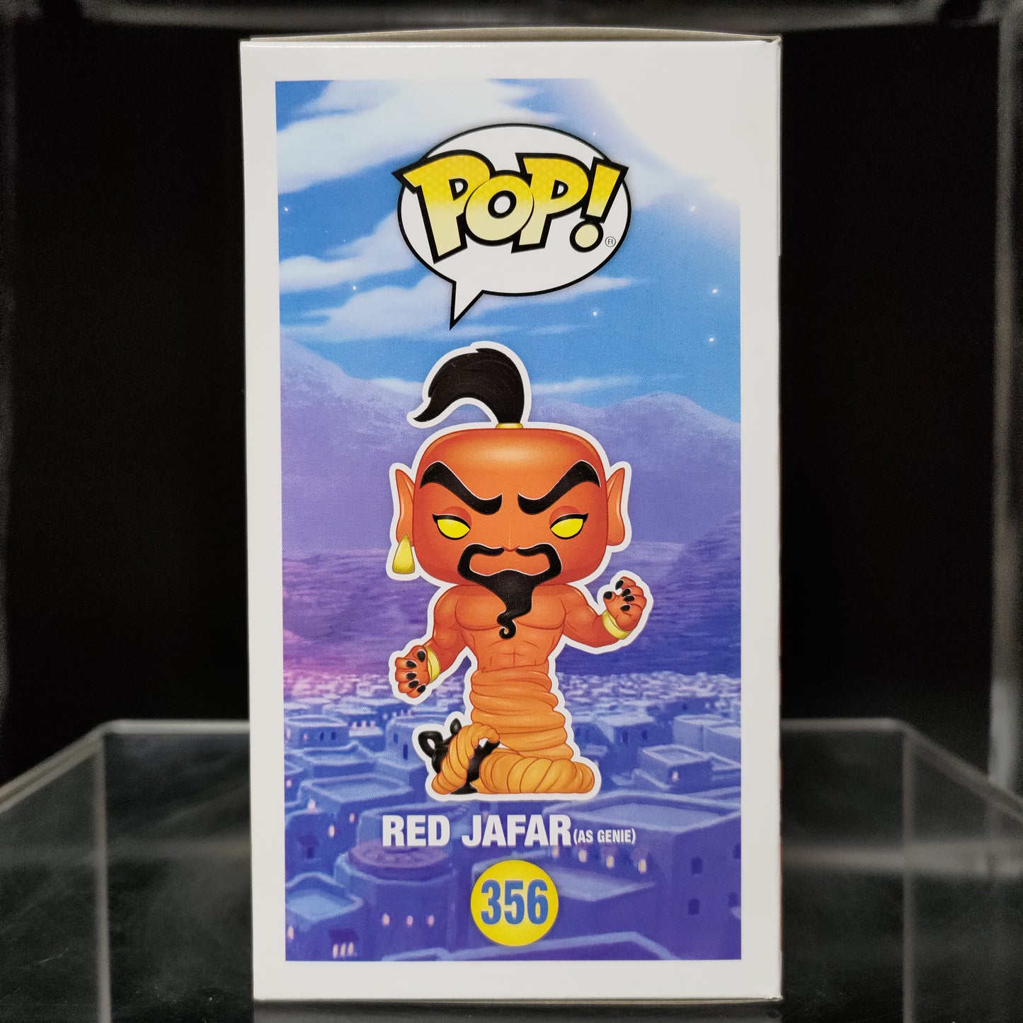 FUNKO POP! Vinyl Disney RARE #356 Red Jafar (as Genie) [VAULTED]