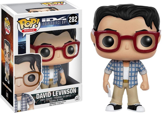 FUNKO POP! Vinyl Movies RARE Independence Day #282 David Levinson [VAULTED]