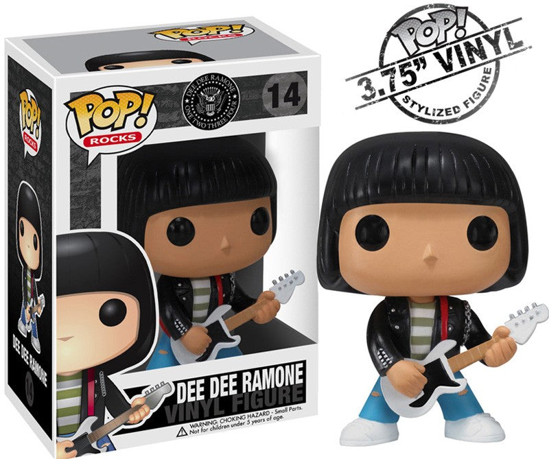 FUNKO POP! Vinyl Rocks RARE #14 Dee Dee Ramone [VAULTED]