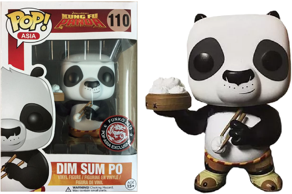 FUNKO POP! Vinyl Asia RARE Kung Fu Panda #110 Dim Sum Po (Pop! Asia) [ACG HK] [VAULTED]