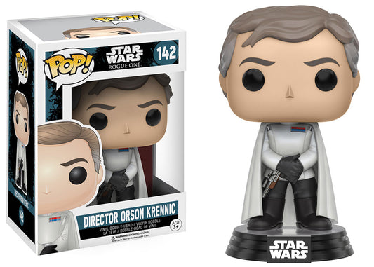 FUNKO POP! Vinyl Star Wars RARE Star Wars Rogue One #142 Director Orson Krennic [VAULTED]